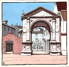  Postierla e Porta della Muda - (presente sul calendario 2004 edito dalla Fameia Capodistriana)