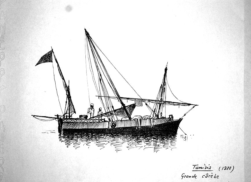 Tunisia (1888) - grande carebe