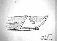  Uganda - Lago Vittoria - canotto cucito della tribù Sesse (1946)