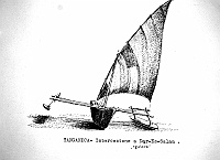  Tanganica - imbarcazione a Dar-Es-Salaam 'ngalawa'