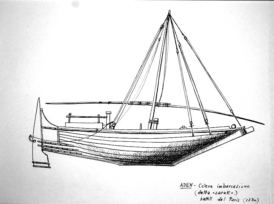 Aden - celere imbarcazione (detta 