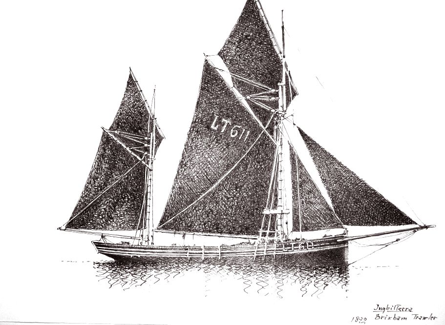 Inghilterra - Brixham Trawler, 1872