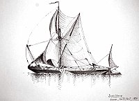  Inghilterra - Barge, Northfleet, 1829