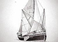  Thames Barge - scafo metallico