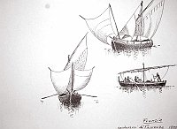  Francia - pescherecci di Provenza, 1800