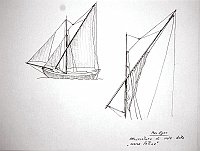  Mar Egeo - attrezzatura di vela della 