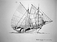  Malacca - navicella con vele di tipo cinese