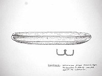  Scandinavia - antichissima piroga monoxila doppia. Per aumentare la stabilità sono state appaiate due imbarcazioni