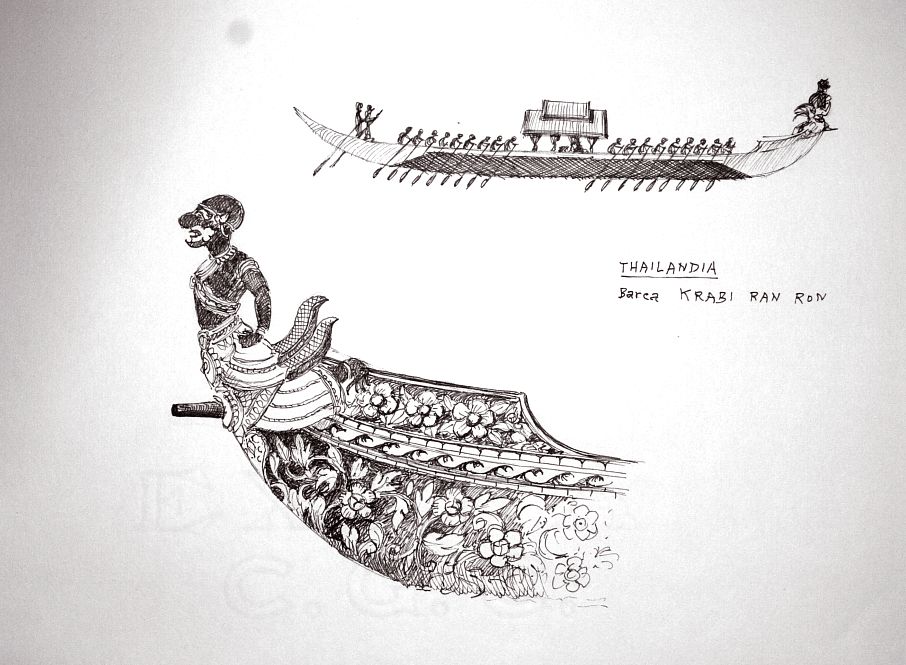 Thailandia - barca krabi ran ron