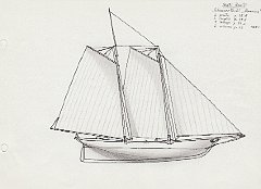 203 Stati Uniti - Schooner Yacht 'America' - 1851 