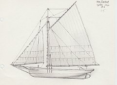 219 New England - oyster sloop - 1923 