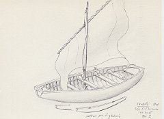 227 Canada - 1900 - Golfo di San Lorenzo - ice boat - pattini per il ghiaccio 