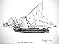  Portogallo - muleta del Tago - da modello del Museo della Marina di Lisbona