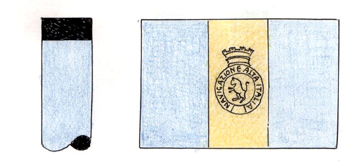 Navigazione Alta Italia - 1955 Genova