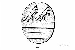  GRISONI.Fontego. Parasta sotto la finestra trilobata di destra. Piccole dimensioni.