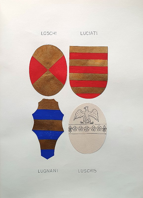 LOSCHI  LUCIATI  LUGNANI  LUSCHIS