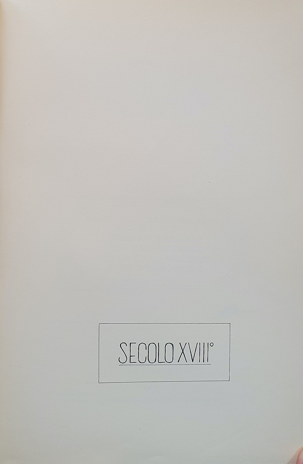 093 Secolo XVIII