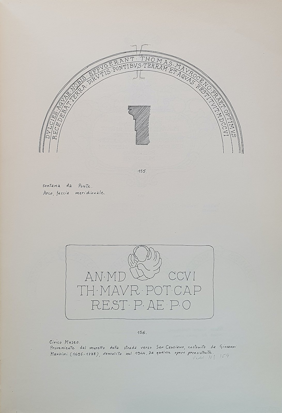 096 Fontana Da Ponte 155 Civico Museo 156