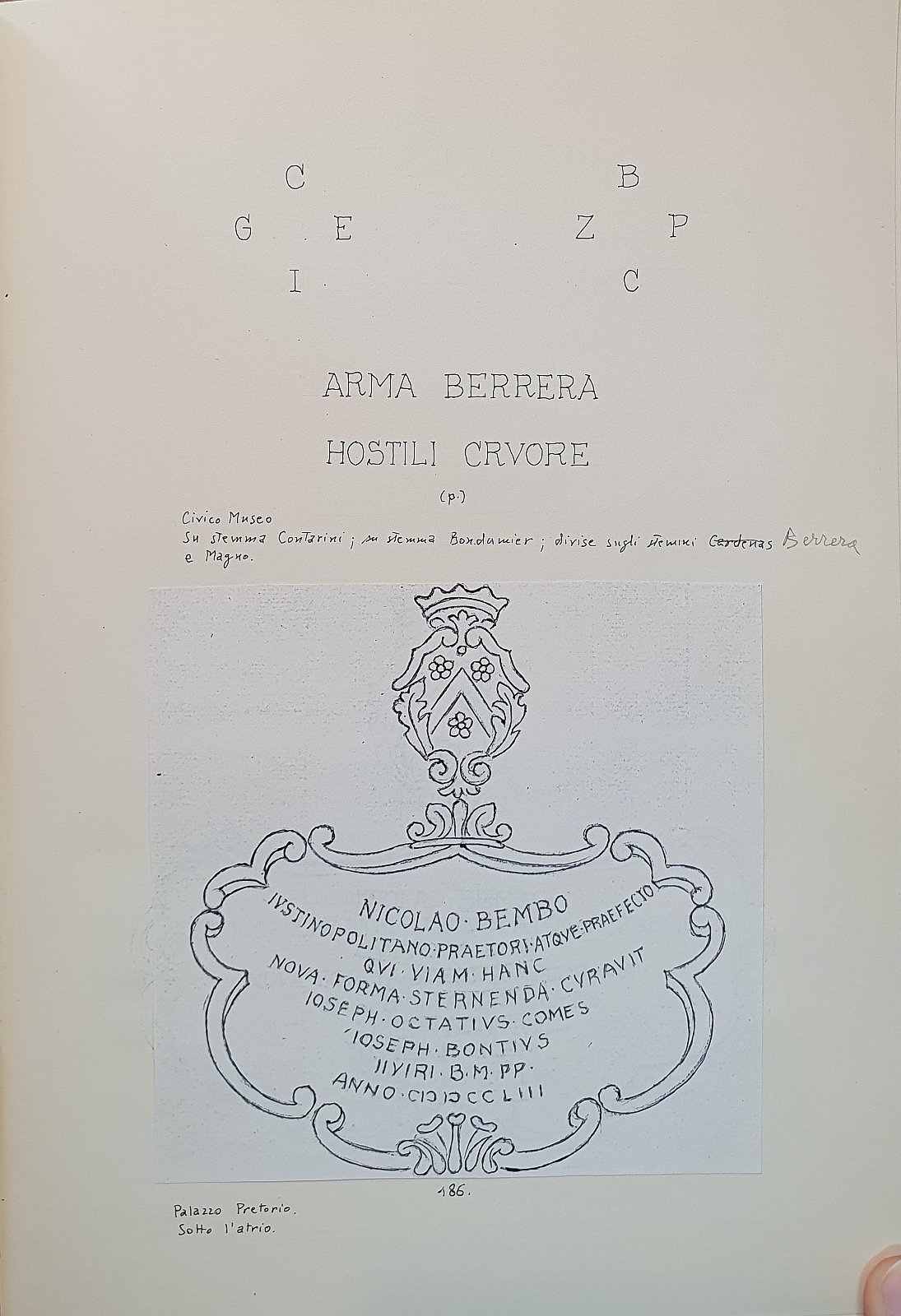 112 Civico Museo P Pretorio 186