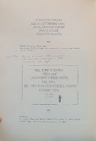 137 Casa Sauro 229 via Crispi 230 