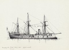 12-Panzerfregatte 'Drache' - 1861 1875 - fregata corazzata 
