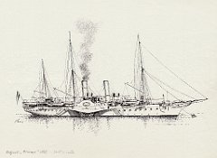 21-Radjacht 'Miramar' - 1871 - Yacht a ruote 