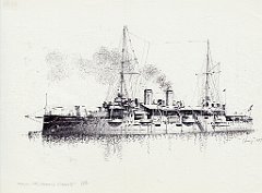 35-Kreuzer SMS 'Kaiserin Elisabeth' - 1888 