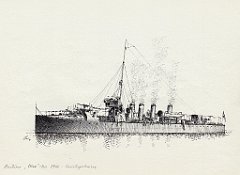 58-Zerstoerer 'Ulan' class 1906 - Cacciatorpediniere 