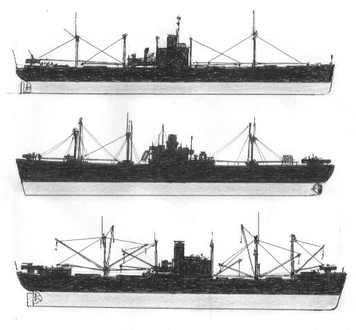 varianti di navi tipo "Liberty"