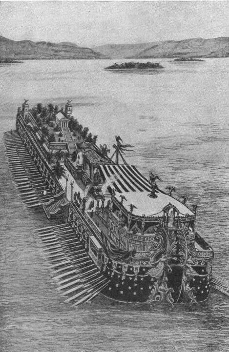 ricostruzione di fantasia per il film "Scipione l'Africano" 1937