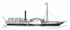  'Arciduchessa Elisabetta', 1835. Il Lago di Como
                  non ha perduto tempo mettendo in servizio diverse
                  unità.