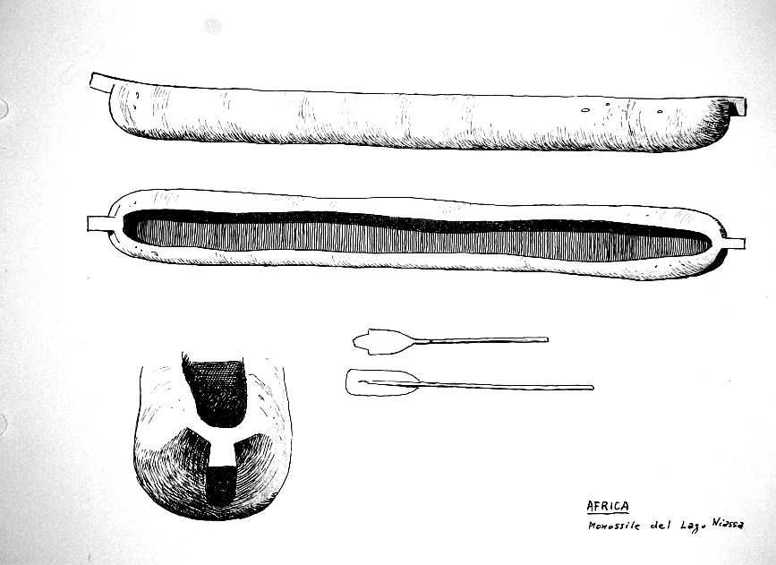 Africa - monossile del Lago Niassa