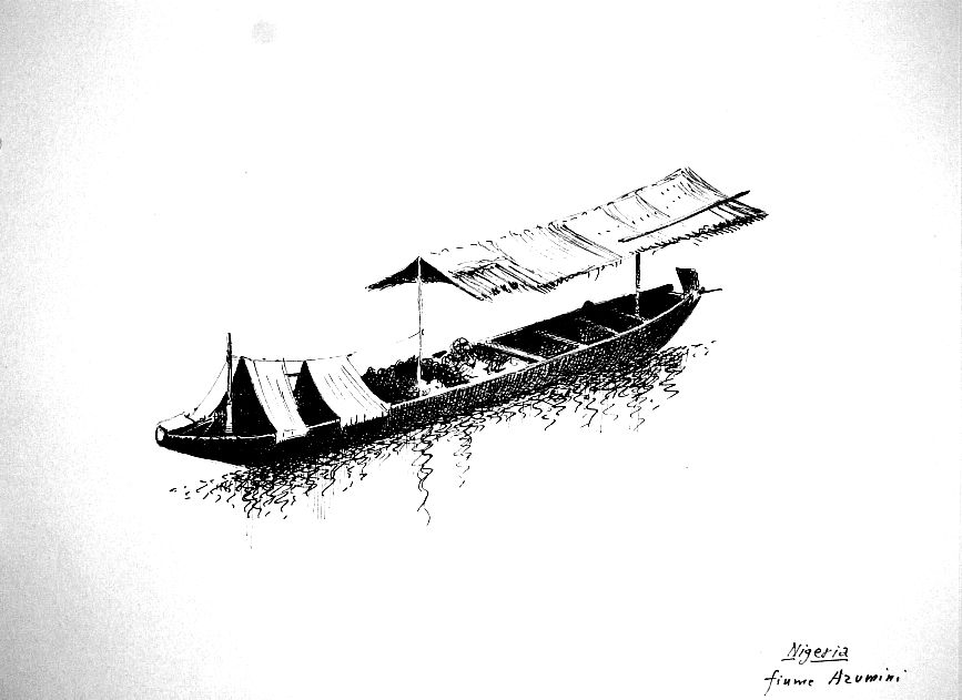 Nigeria - fiume Azumini