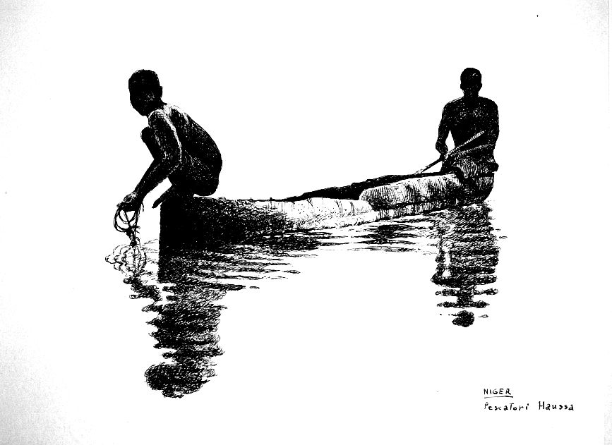 Niger - pescatori Haussa