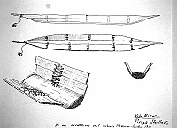  Nilo Bianco - piroga shilluks - da un modellino del Science Museum di Londra, 1911