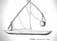  Mozambico - piroga monoxila a Beira