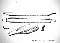  Medio Congo Francese - piroga moxila fluviale