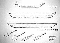  Madagascar - tipologia di monossili e pagaie
