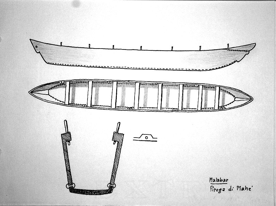 Malabar - piroga di Mahe'