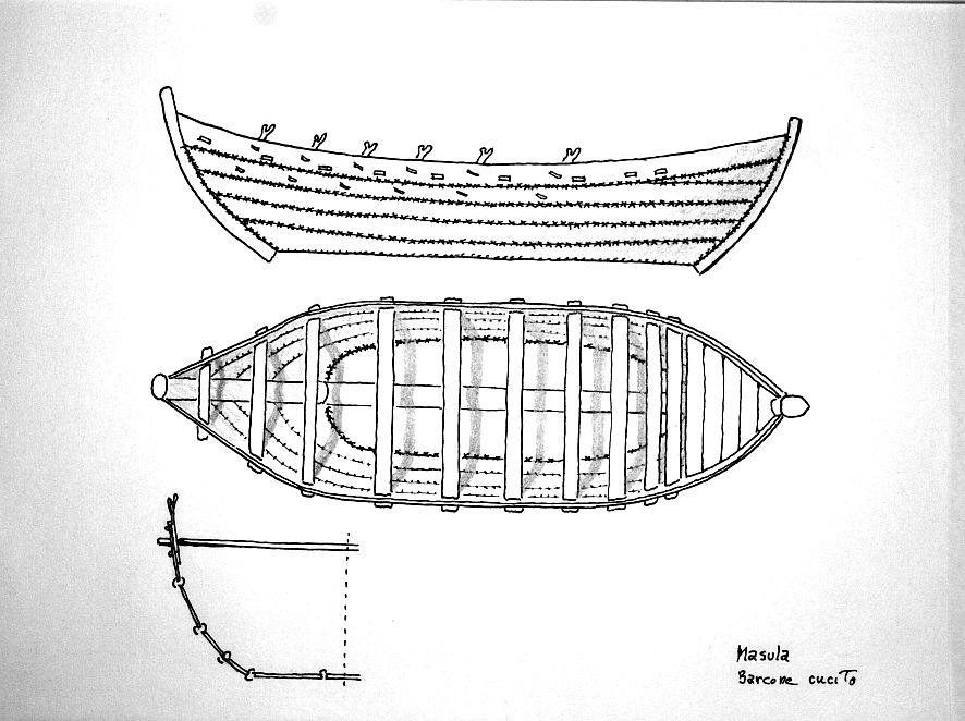 Masula - barcone cucito
