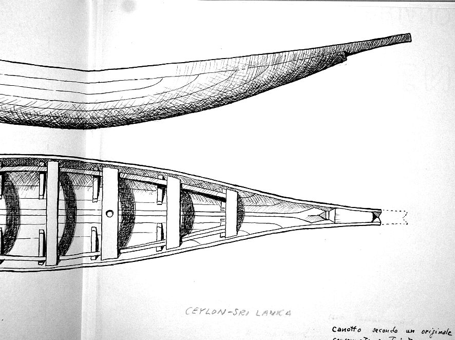 Ceylon - canotto secondo un originale conservato a Trieste (seconda parte)