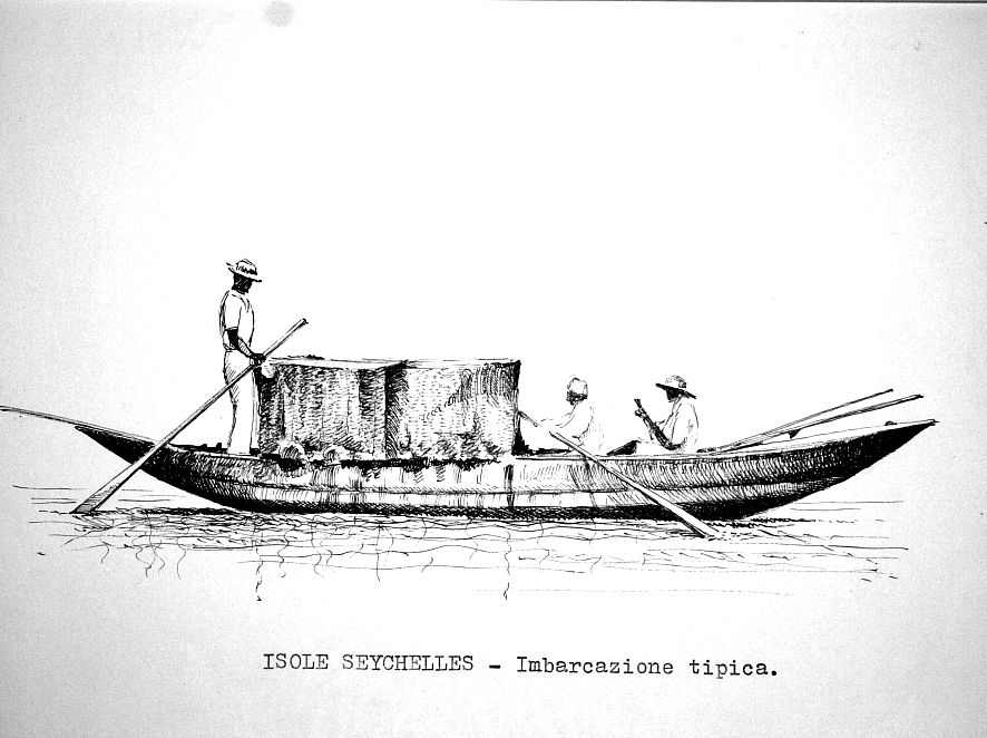 Isole Seychelles - imbarcazione tipica