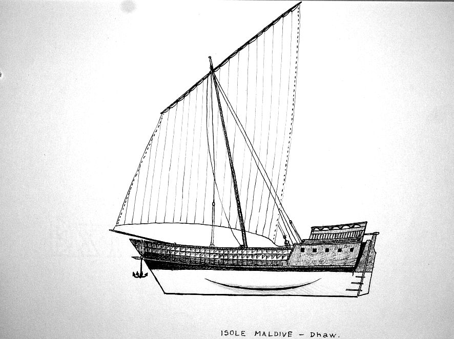 Isole Maldive - dhow