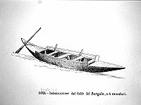  Bangladesh - imbarcazione del Golfo del Bengala, a 4 rematori