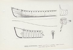 034 America Settentrionale - regione marittima orientale - canoa fluviale della tribu' indiana Malecite 