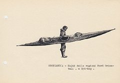 090 Groenlandia - kayak delle regioni Nord Orientali a Syd-Kap 