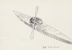 127 Alaska - kayak esquimese 