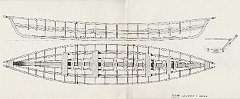 148 Alaska - intelaiatura di umiak 