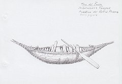 005 Terra del Fuoco - imbarcazione Yamana - modello del British Museum 