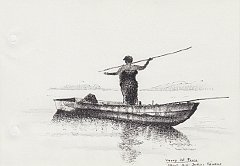 010 Terra del Fuoco - canoa degli Indios Yamana 